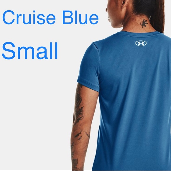 Under Armour Heat Gear Tech Twist Tee Shirt Women’s Small - Picture 2 of 8